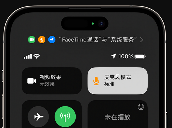 贺州苹果授权维修网点分享iPhone在通话时让你的声音更清晰 